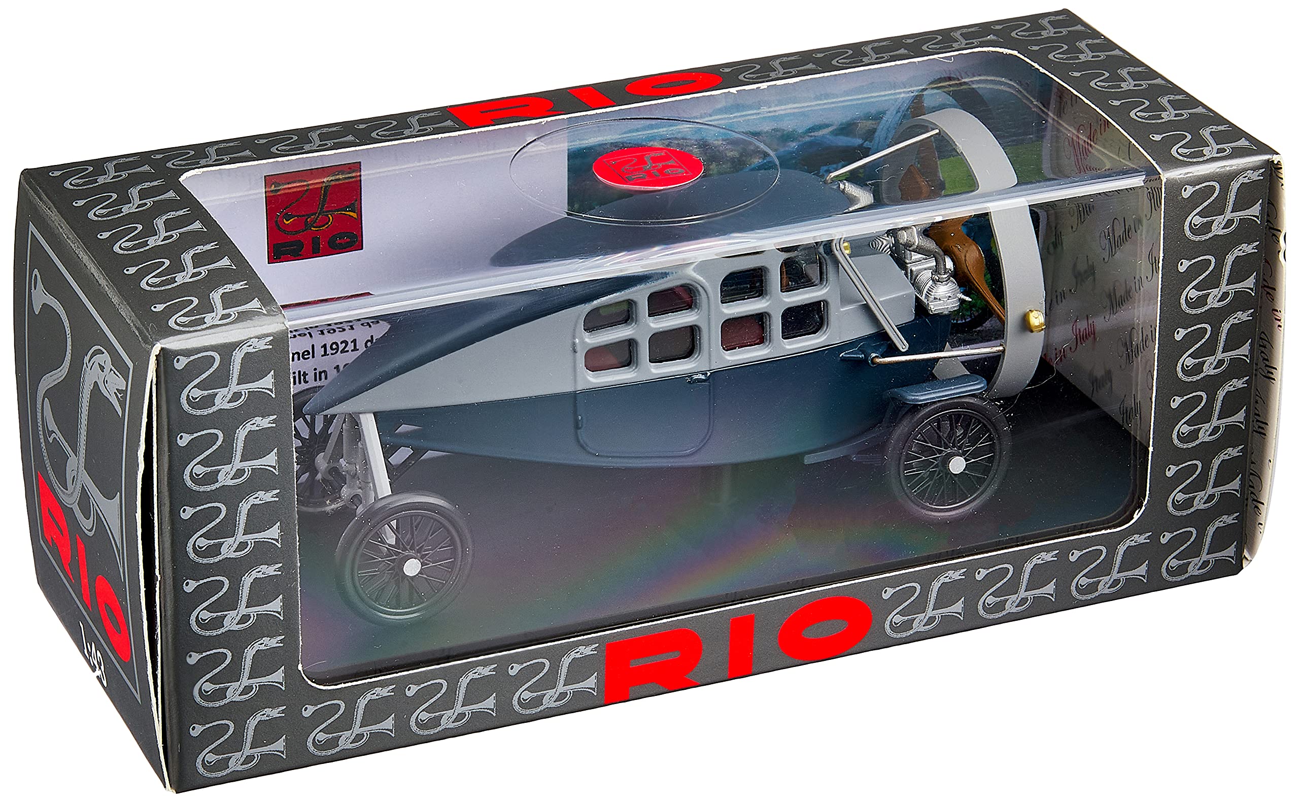 Amazon | Rio 1/43 レイヤ エリカ 1923 グレー 完成品 RIO4400/2